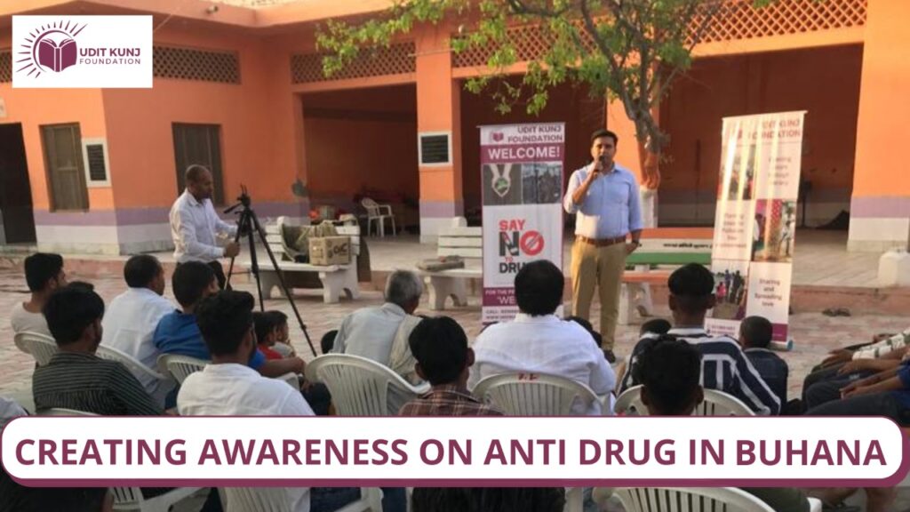 Udit Kunj Foundation Aagaaz Anti Drug Yatra 

